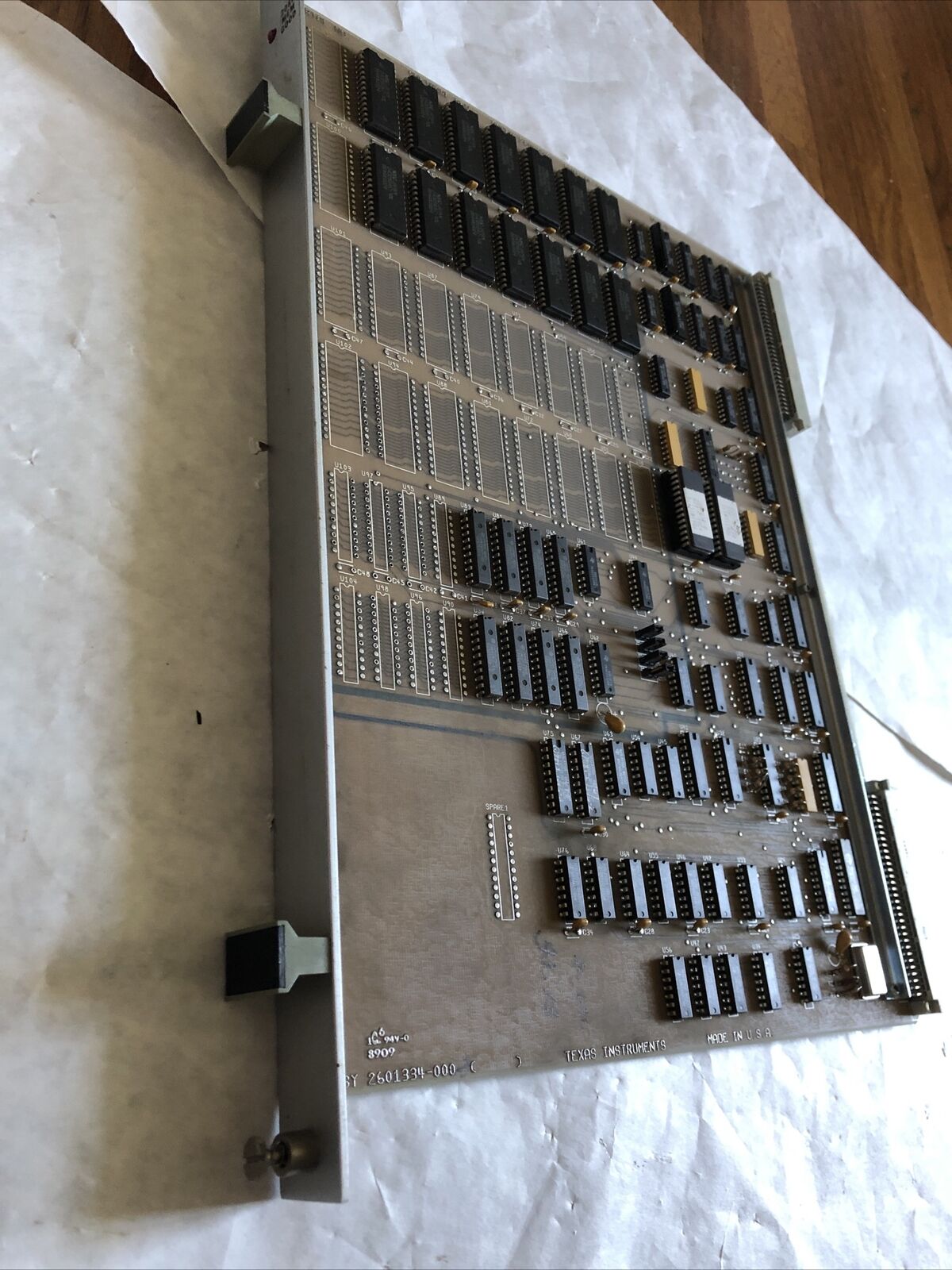 Siemens 560-2134,Texas 2601334-000,Schem 2601332, 64K Mem Good Card,Ee,Ek