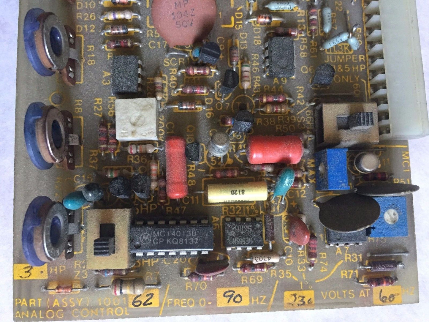 Parametrics 100162 Analog Control Module ,Bw