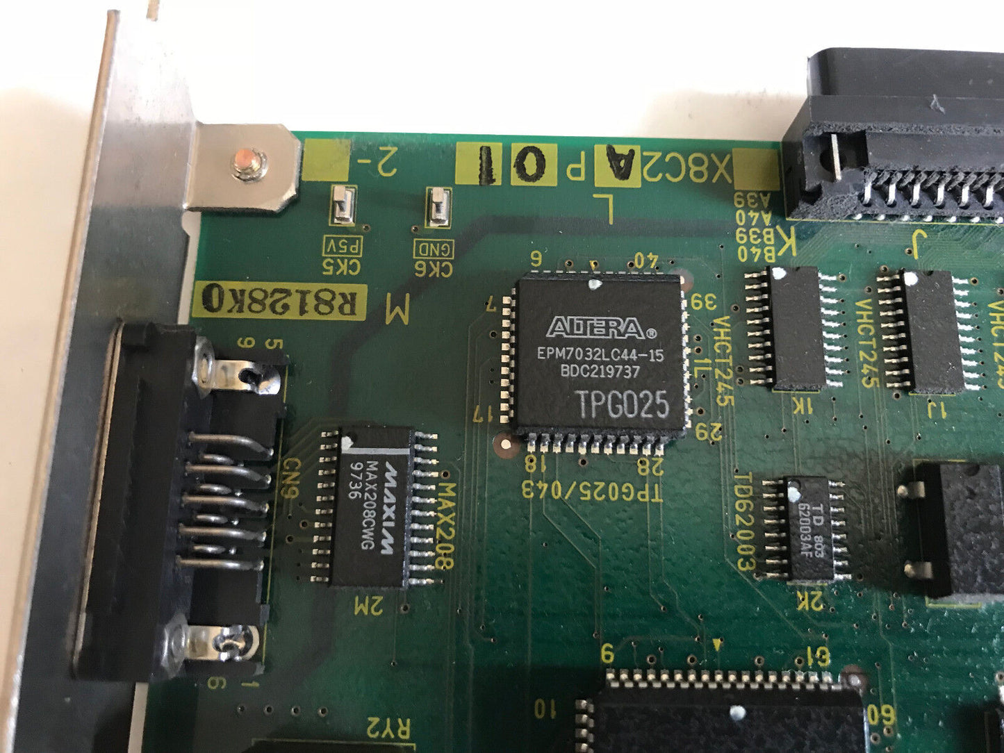 Toshiba Robotic Control Circuit Board X8c2ap01,382931,R8128ko,F980217,Ab