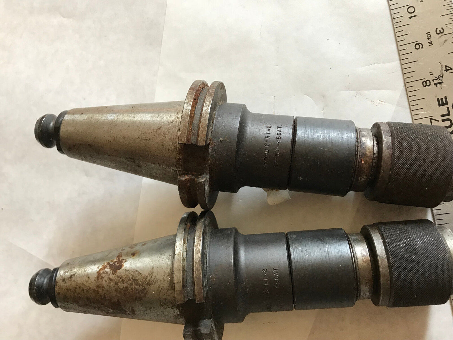 Lot 2 Valenite 6-Rt-8,312-52-45Cat,6-Rt..8, Bilz Tap Adapters Cat45 Shank,Ag