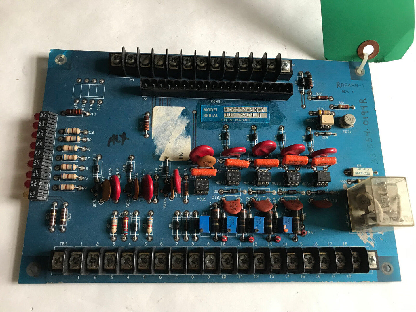 Pillar Ab6352-2,Ab6352-2 (-) Br459-1 Rev. A Robotic Servo Control Board,Si