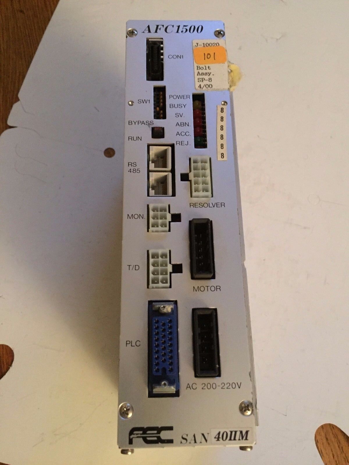 Fec San-40Ii,San40iim Axis Controller Ac200-220V Afc1500 San40ii,Bz