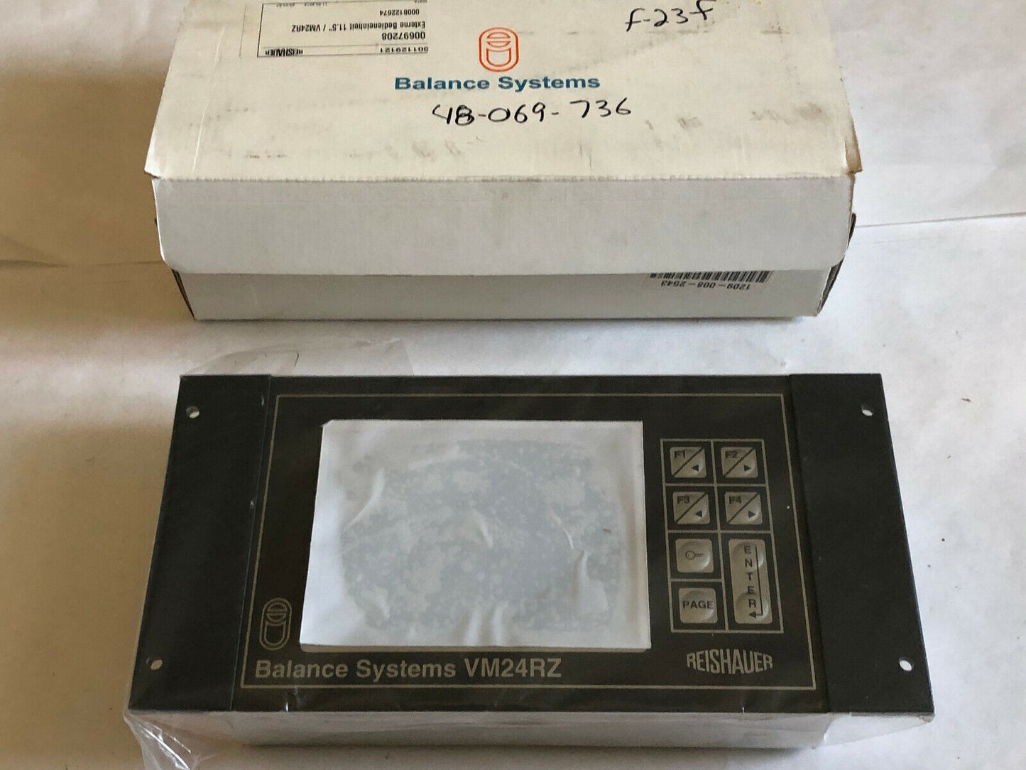 New Balance Systems 9Pavm209040070 Vm24rz,Vm24 Operator Interface Reishauer,Cz
