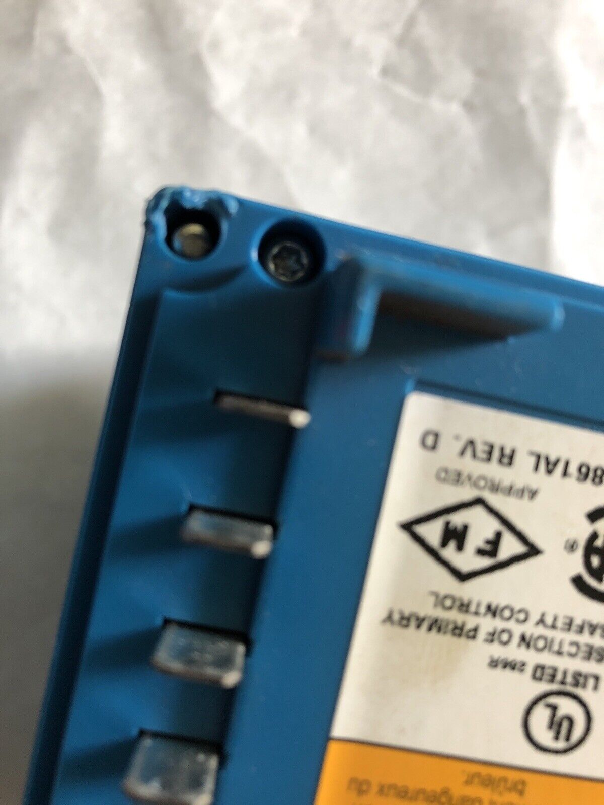 Honeywell Rm7840 L1018 Burner, Rm7840l1018,(One Balt Is Damaged But Works),Bl
