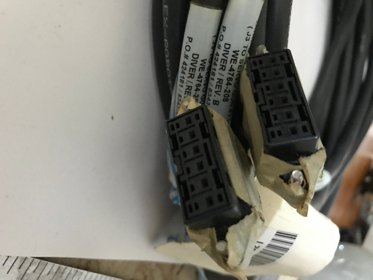 New Fanuc We-4764-208 Robotics Dual Servo Gun Motor Cable Olflex-Robot 900 P 4G2