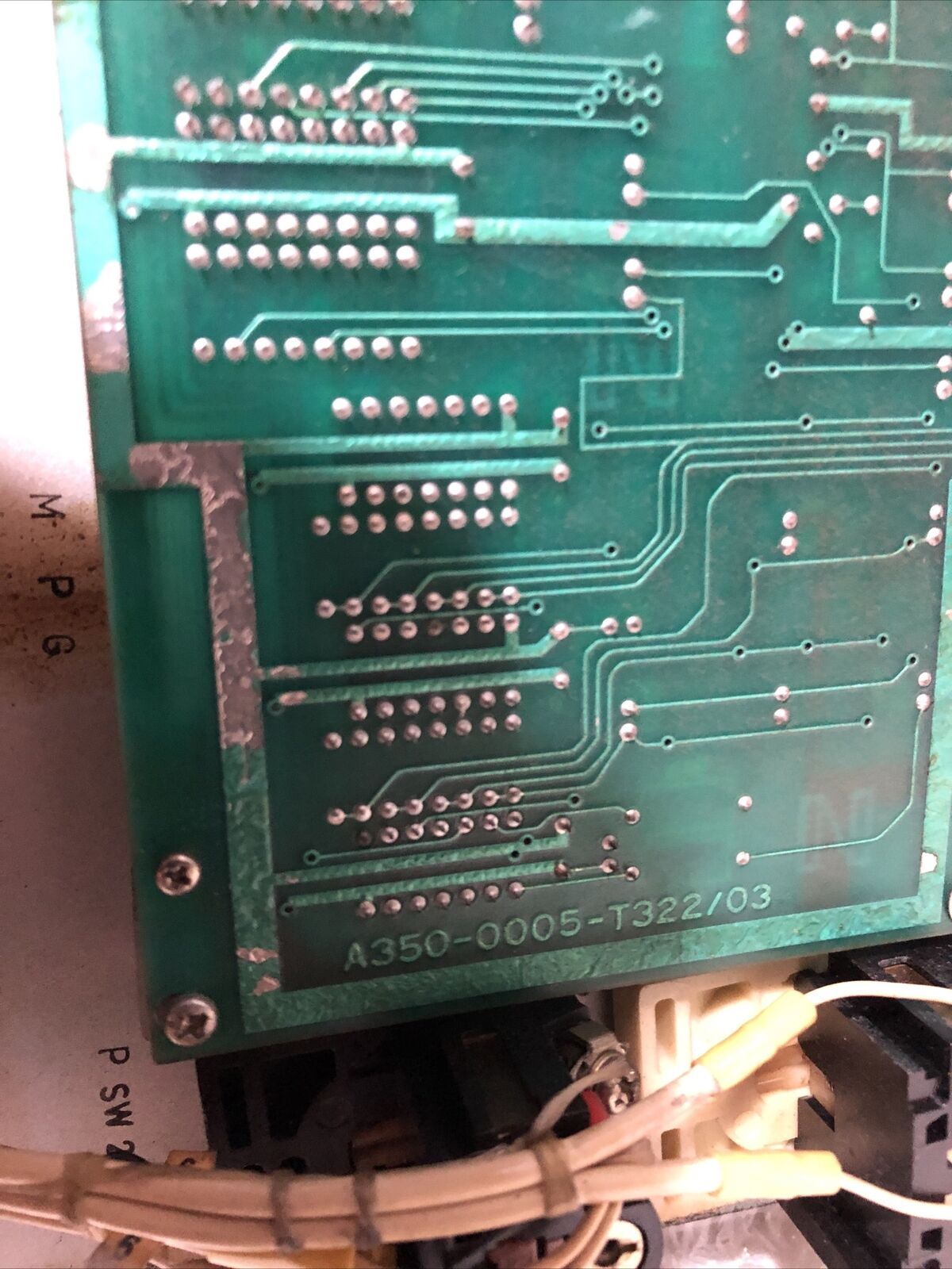 Fujitsu Fanuc A02b-0030-C505 ,A350-0005-T322/03 (Some Button Missed),Be