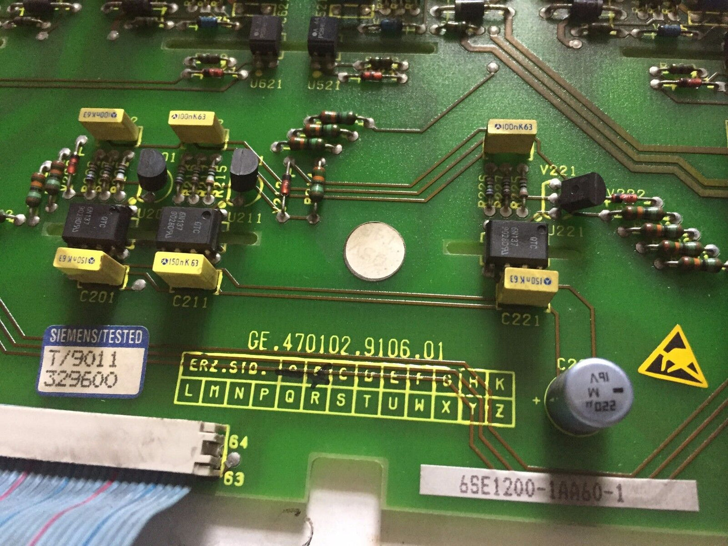 Siemens 6Se1200-1Aa60-1,Ge. 470102.9106.01,470102.0106.00,Sk