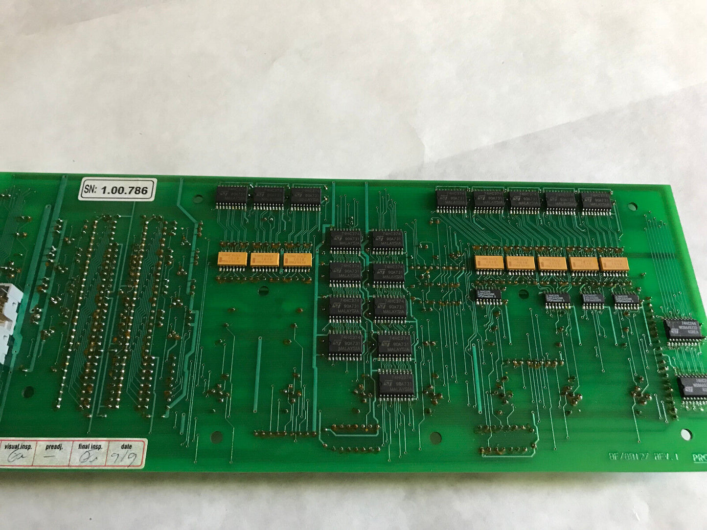 New Prometec Bf/80127 Oip K 302 Monitor Panel Inlay,Ag
