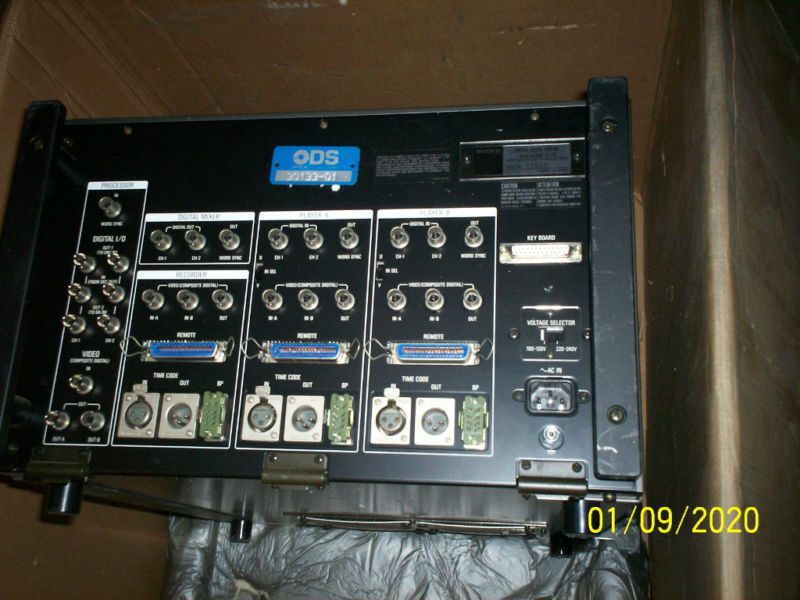 Sony Dae-1100A Digital Audio Editor Control System,Ods 30133-01 ,Aq