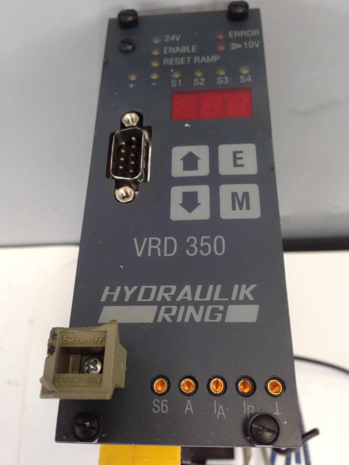 Siemens Pc612fb2207-F408hx3h1/Parker Vrd 350 Hydraulik Ring Control Card,Dl
