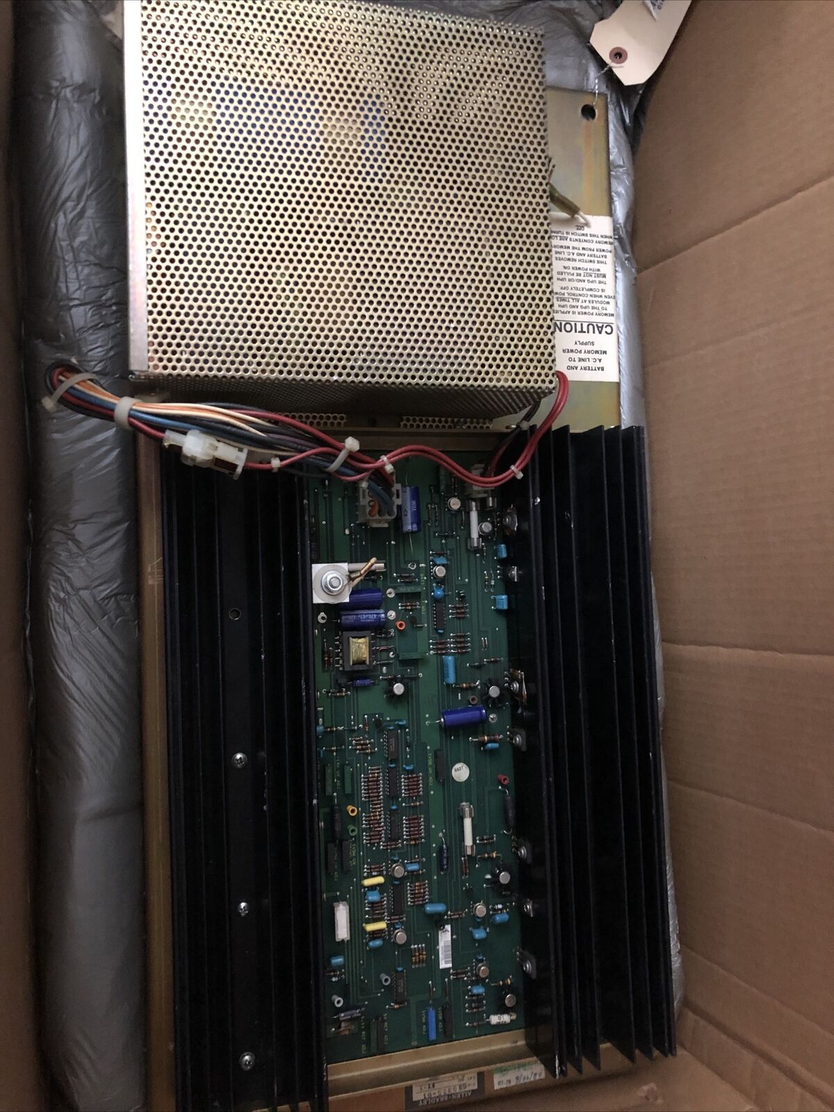 Allen Bradley 635375-01,Allen-Bradley Ft-3 Cnc Memory Power Supply Controller,Cu