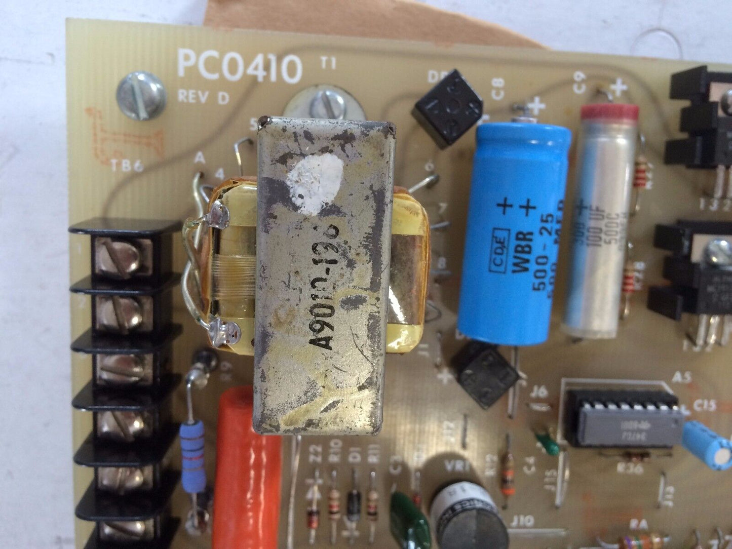 New Environmental Pc0410 Rev D Elem Undervoltage Board 61-236 , Pco410,Cx