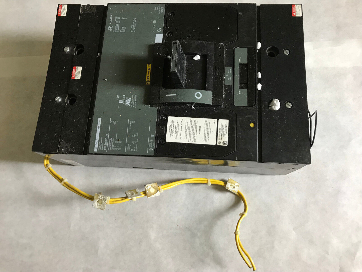 Square D Mhl366006139,600 A Thermal Circuit Breaker Mhl Mh 600A,Al900mat,Ep
