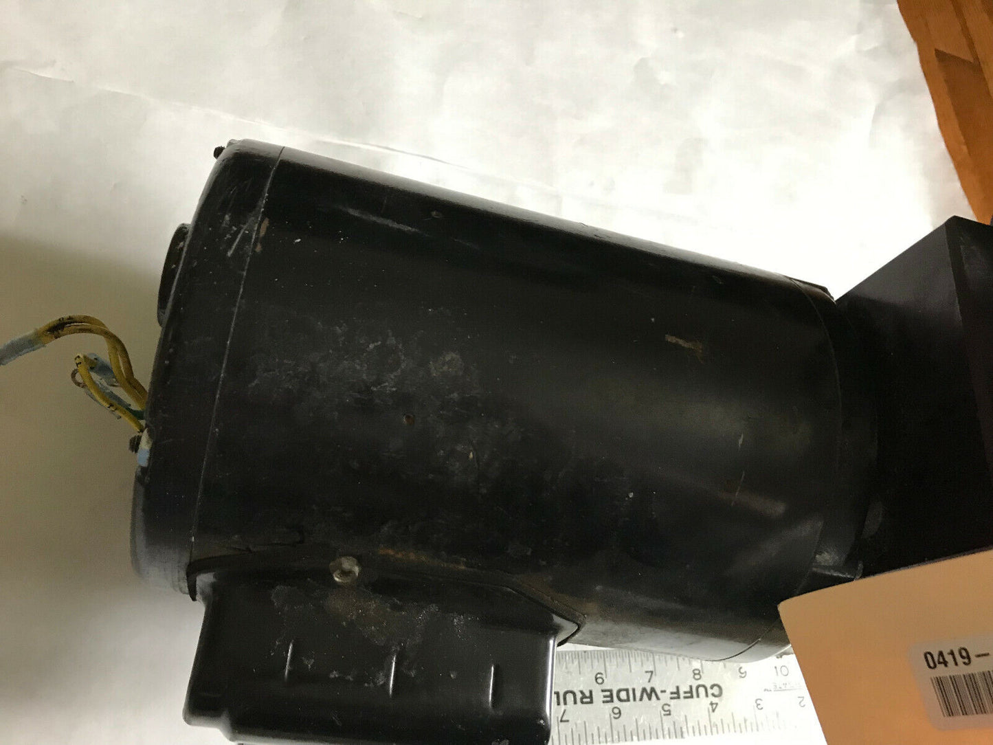 Leeson C4c34nc17b Motor 1/2 Hp W/ Stillwater Gear Reducer,No 102979.00,Sf