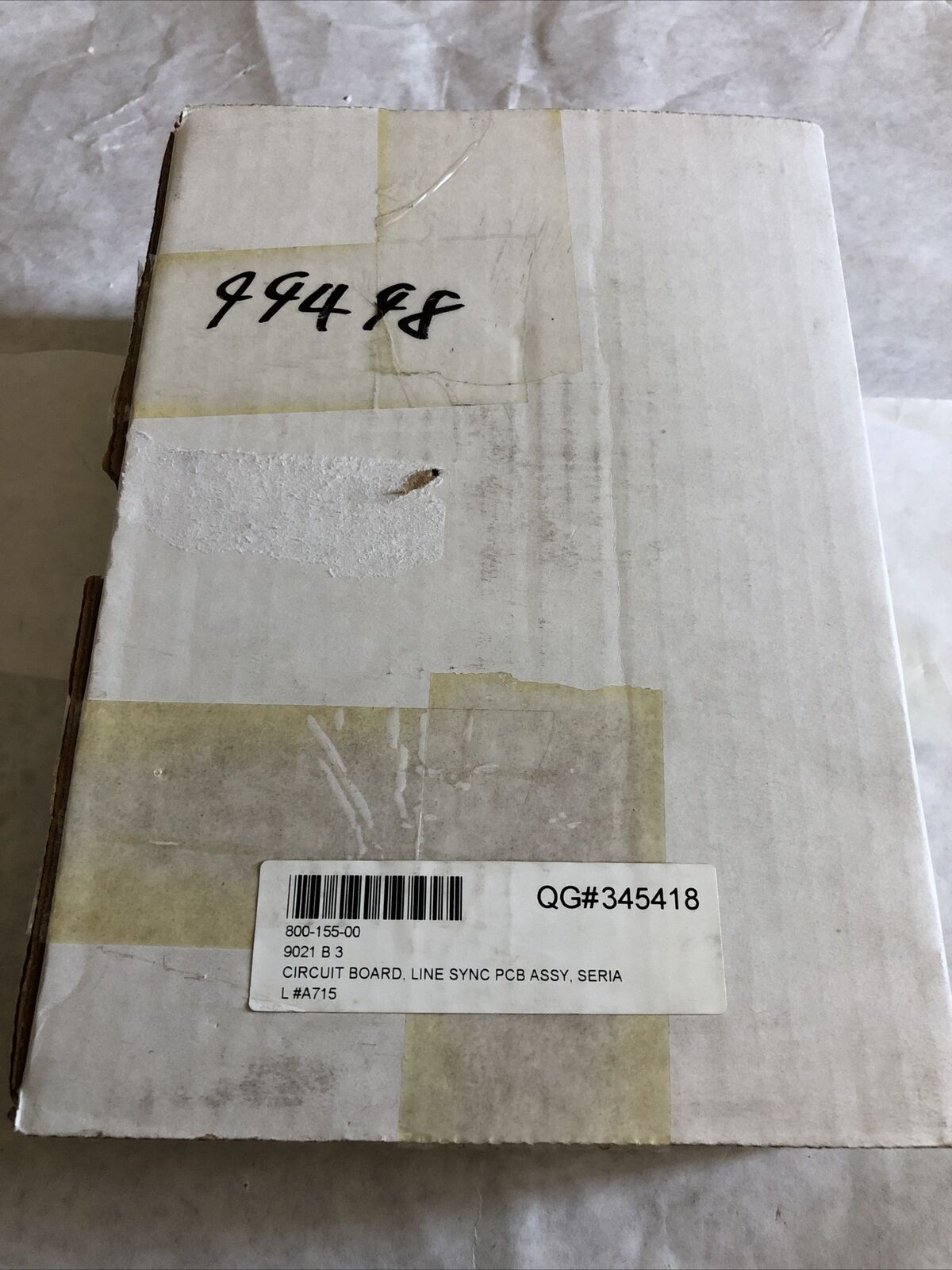 Microtrak Wpc-155 ,800-155-00 Pc Board Line Sync Card ,Bh