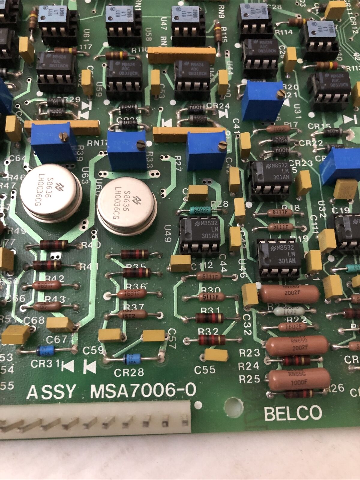Belco Msa7006-0, Belco Pc7008-0 Pc Computer Board,Cv