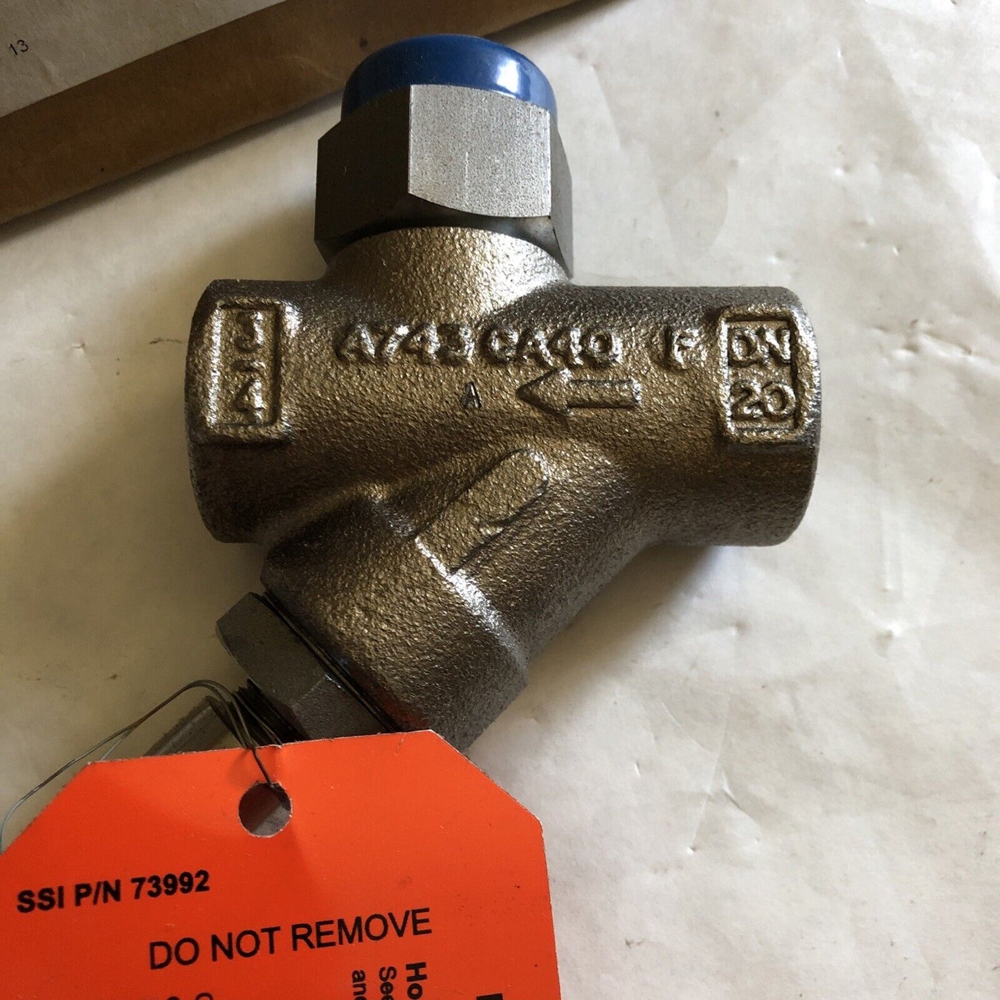 New Spirax Sarco Td42l Thermodynamic 3/4" Npt A743 Ca40 Cool Blue Steam Trap,Bt
