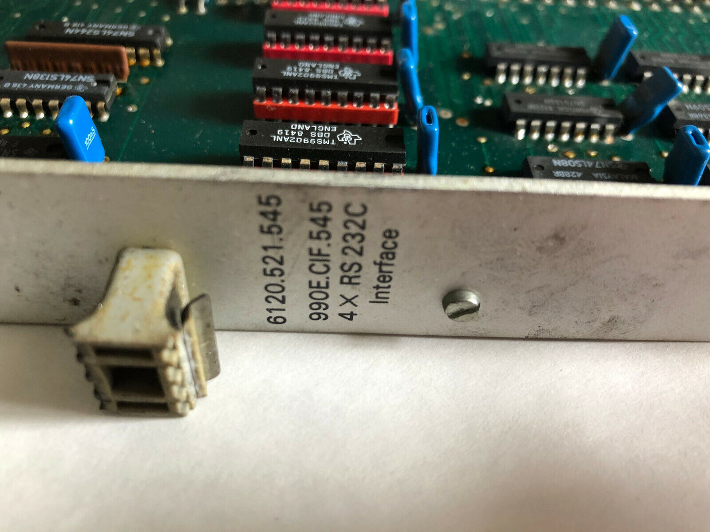 Bircher 6120.521.545, 990E.Cif.545 4Xrs 232C Interface Plc Board,Ag,Ev