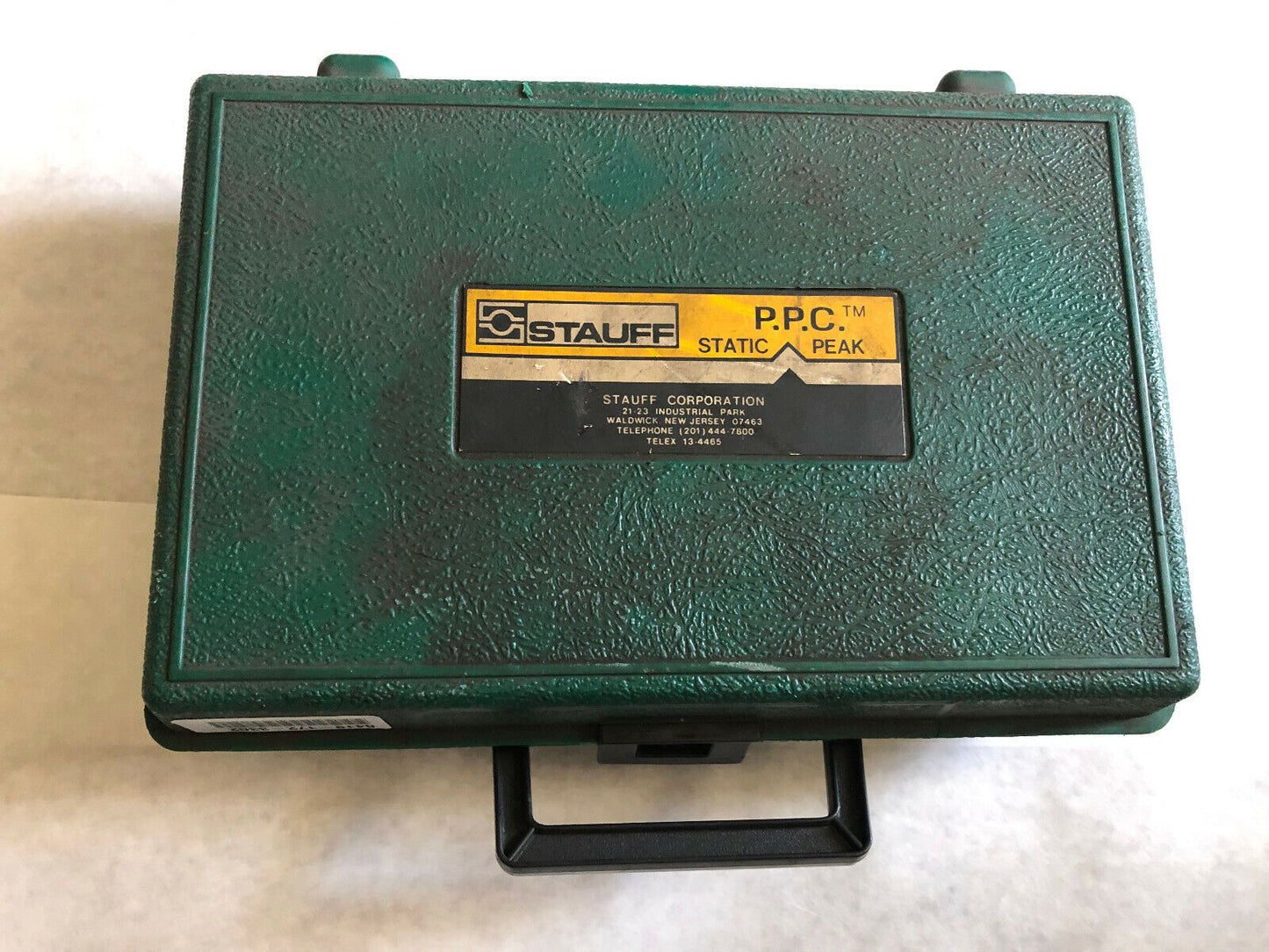 Stauff Ppc,P.P.C,Peak Pressure Check,10,000 Psig Dc84/13 Hydraulic Tester,Se