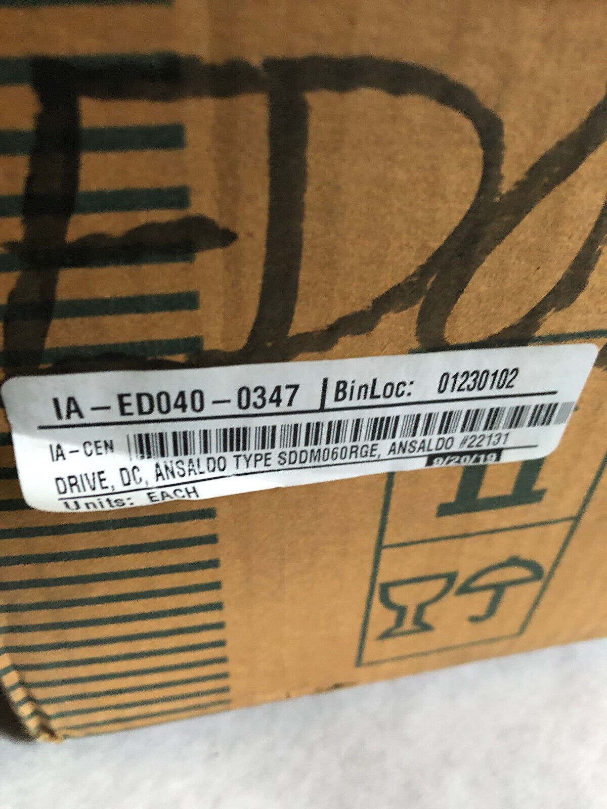 New Ansaldo Spdm 060 Rge 520V/60A Driver,Spdm060 Rge,Spdm060rge,Al