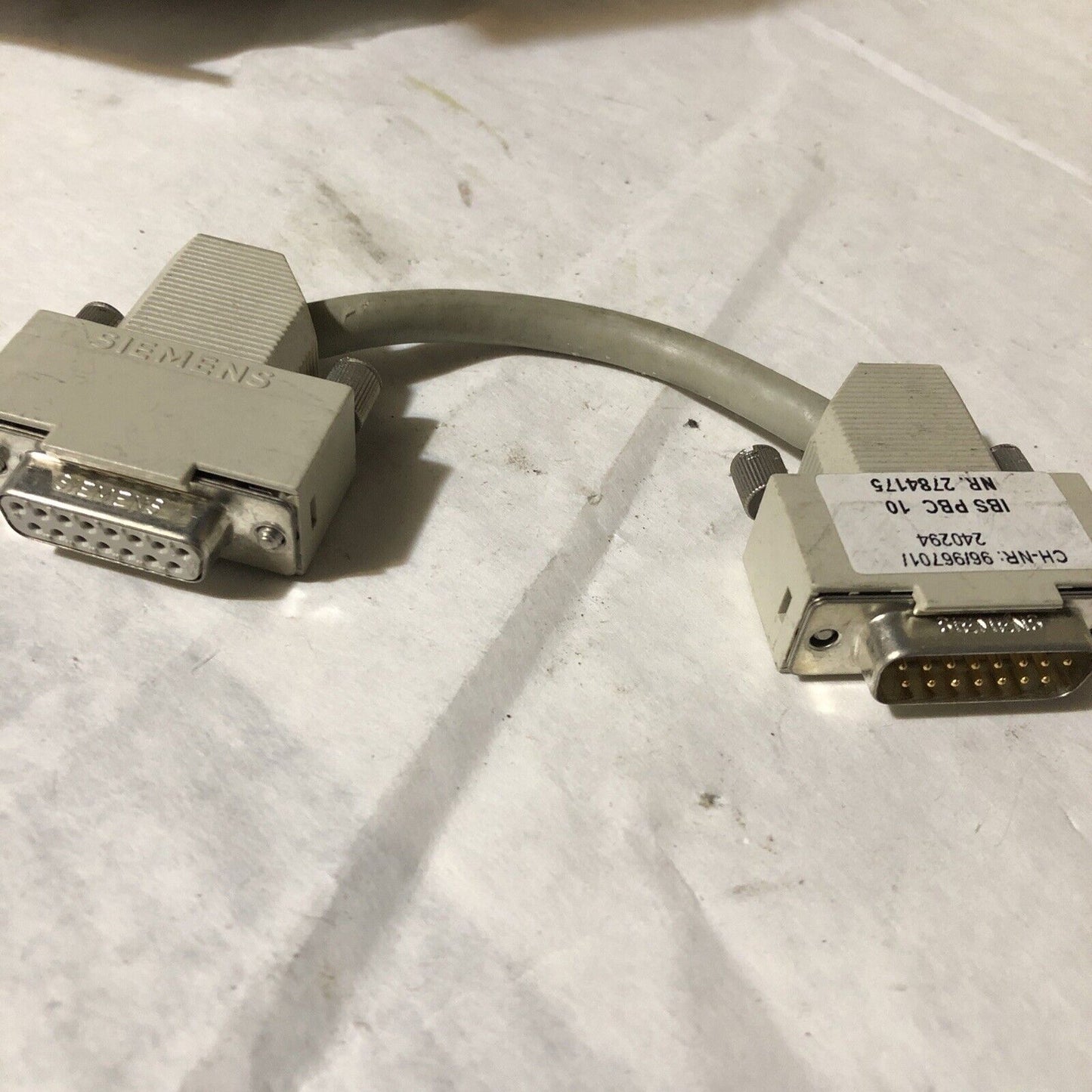 Siemens Ibs Pbc 10, Nr 2784175 Cable I/O Bus ,Bv