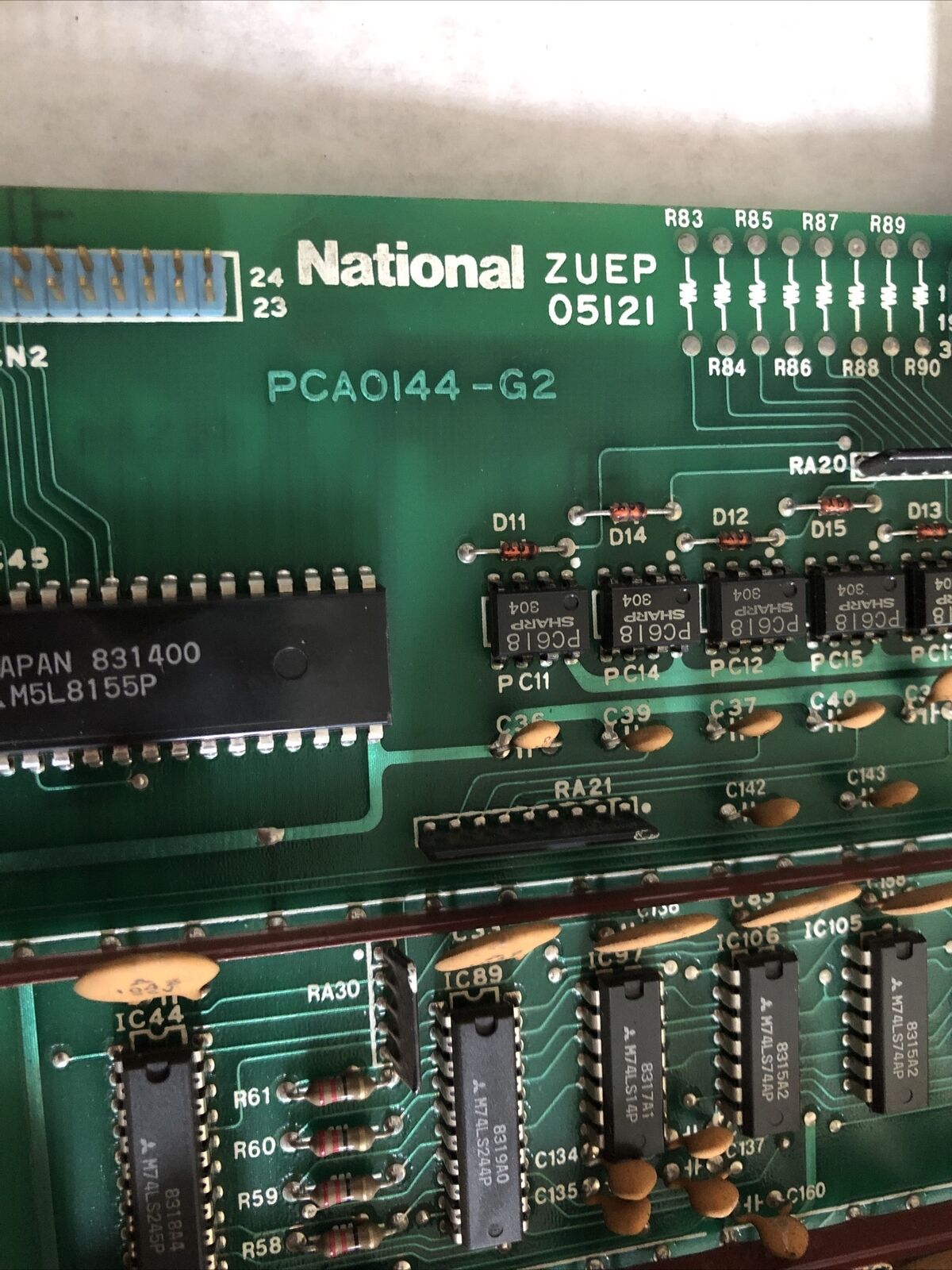 National Zuep 05121 , Pca0144-G2 Plc Circuit Board,Db