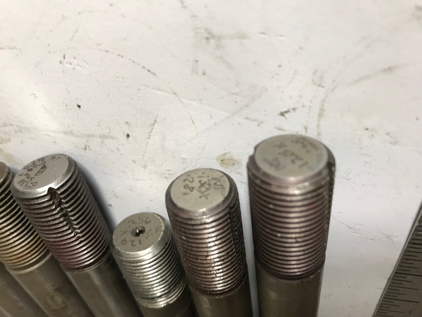 Lot 7 1/2 Strippit Wilson Turret Rectangle Punch Wt.125X.280 Rt,.135X280,129X256
