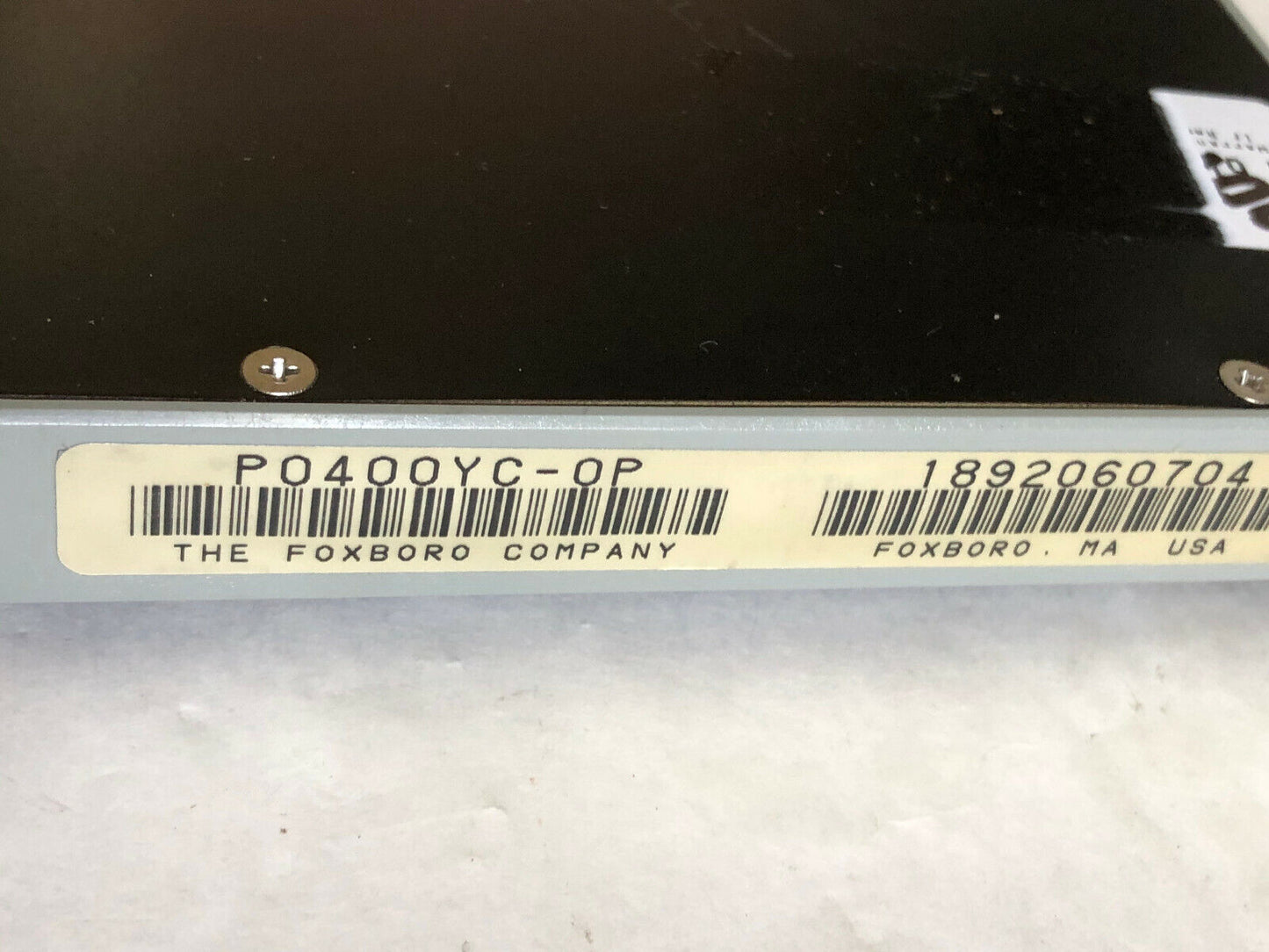 Foxboro P0400yc-0P,P0400yc-Op,Po400yc-0P Thermocouple/Mv Input Module,Be