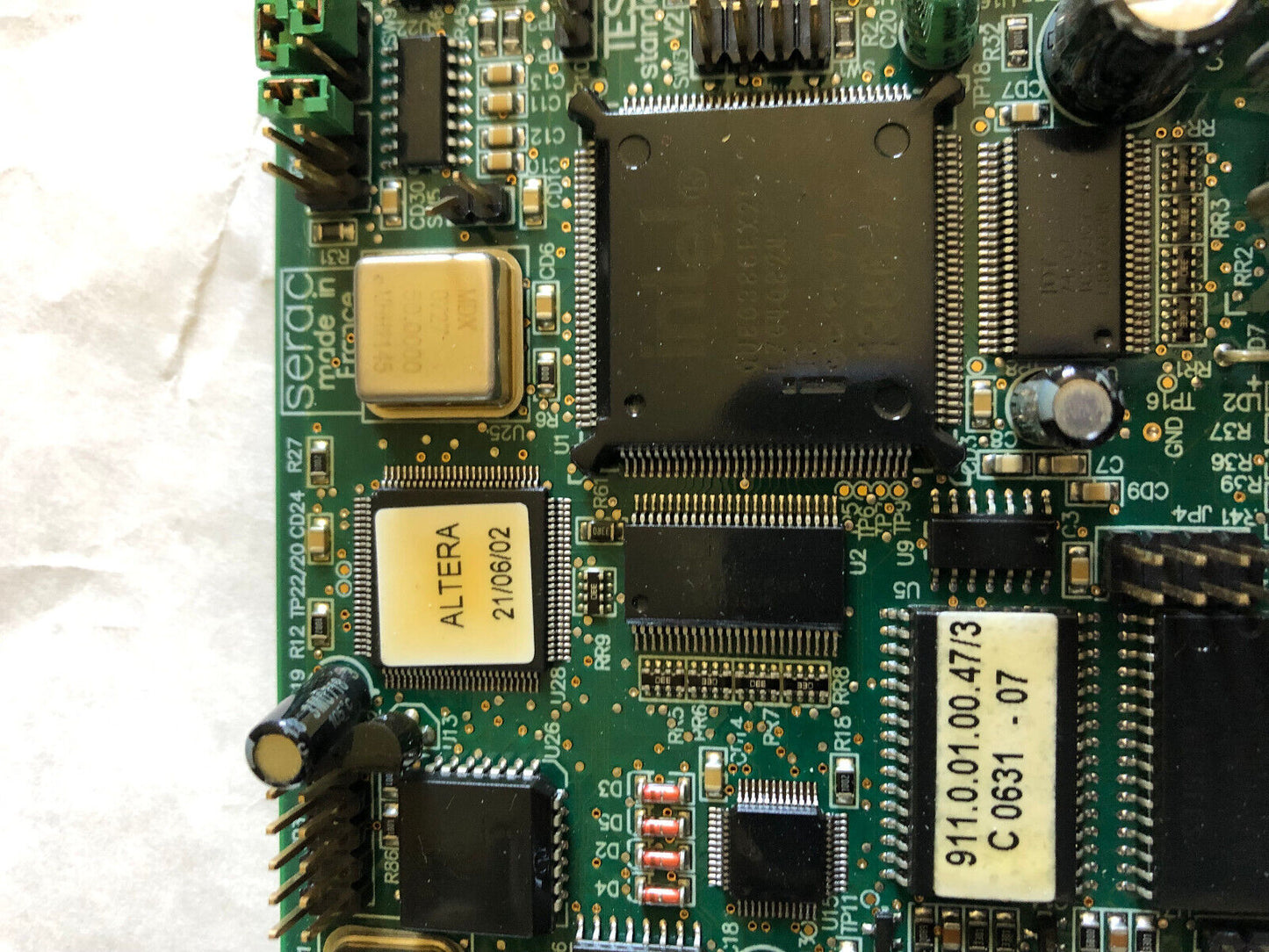 New Tes-Tor 91 10010047,Serac Tes-V2 911.0.01.00.47/3 Dual Port Universal,Aj,Ey