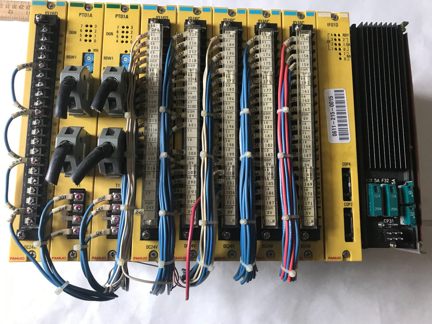 Fanuc Id16d,Pt01a,If01d,A16b-1310-0010-01,A03b-0801-C013,A16b-1310-0010/07A,Sc