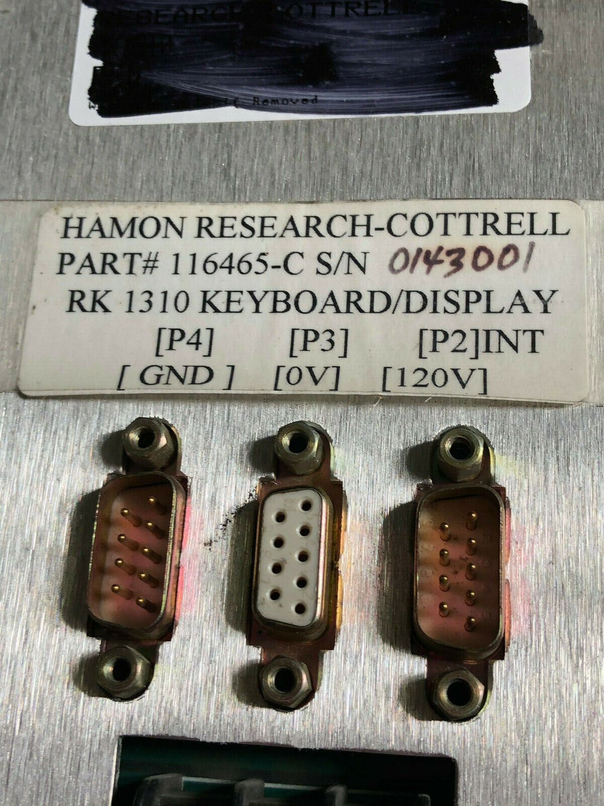 Hamon Research Cottrell 116465-C,Microprocessor Tranformer Control Rk1310,Ct