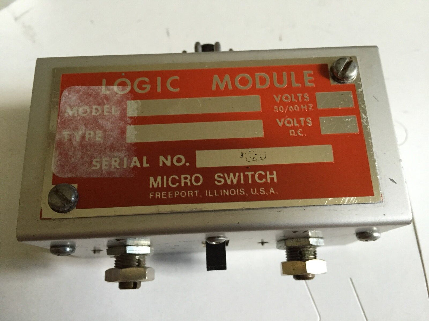 Micro Switch Tr4, Logic Module Tr4,Tr Logic 15V 50/60Hz Tr4,Er