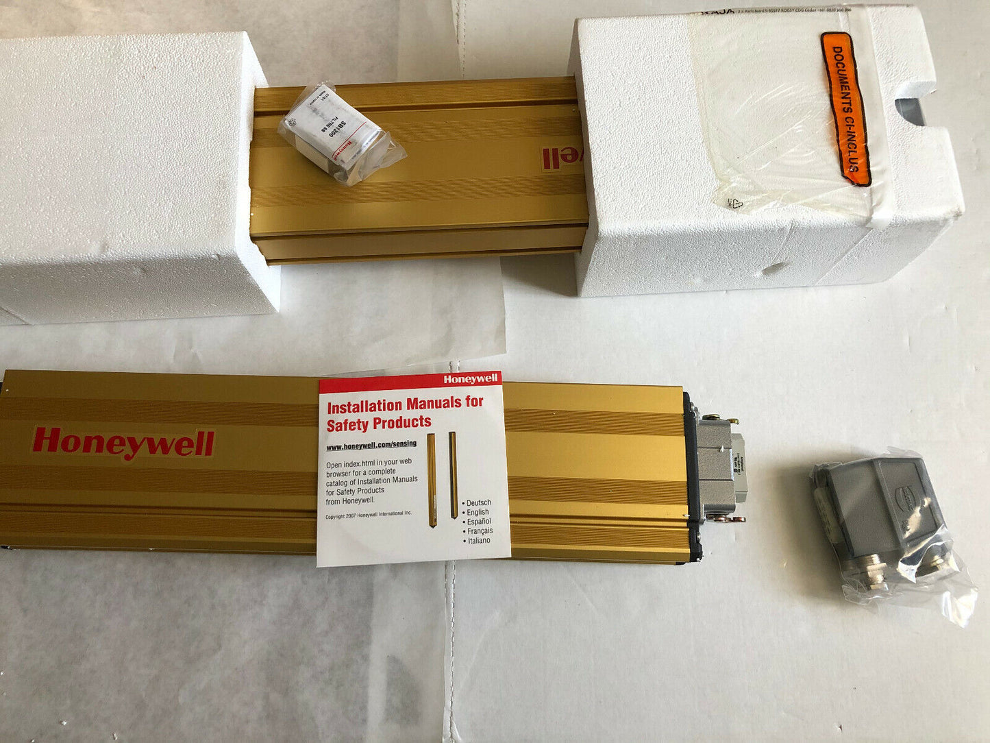 Set Honeywell Ff-Sb14e044-S2,Ff-Sb14r044-S2 Safety Light Curtains Ff-Sb 25283,Ek