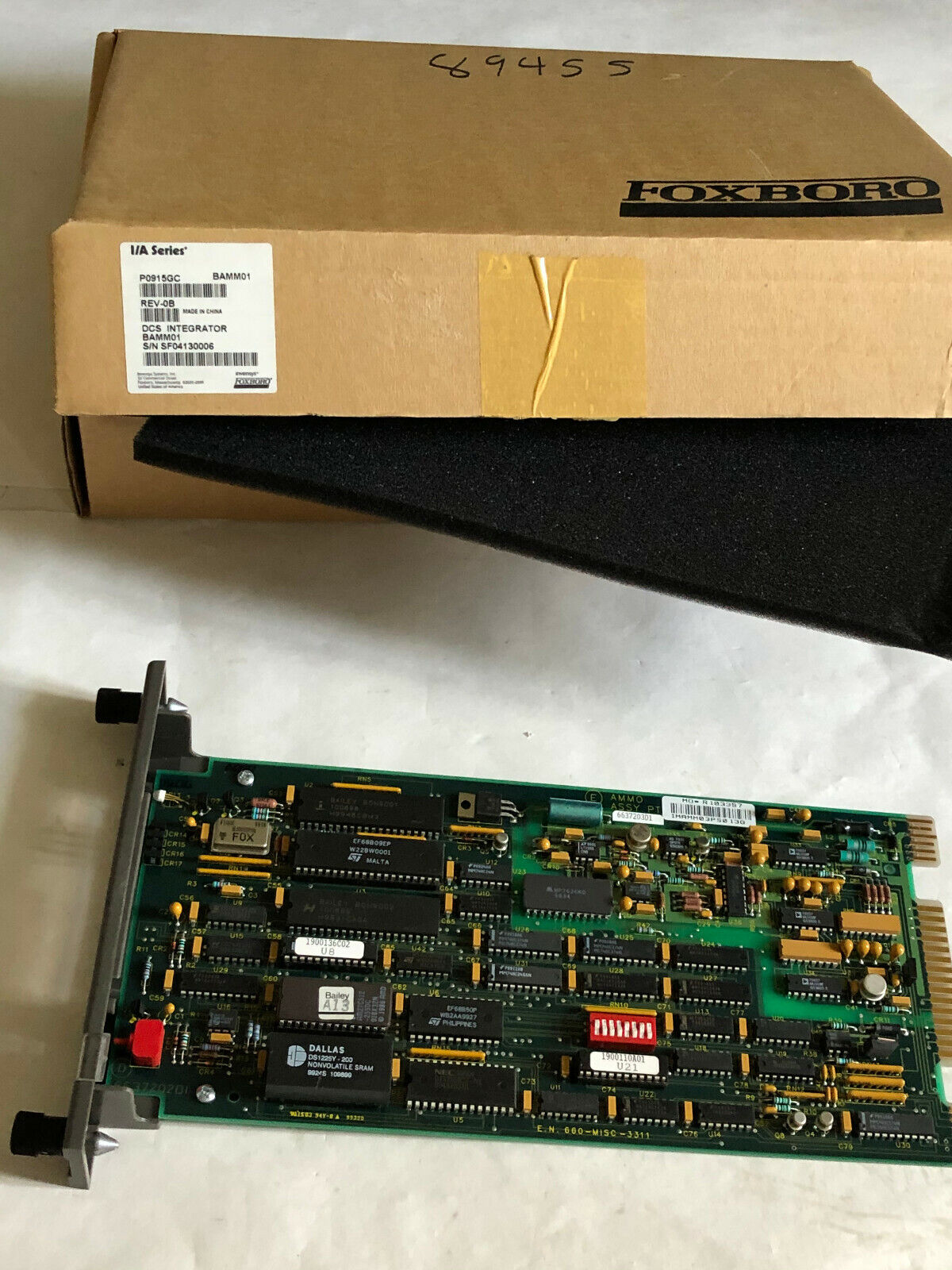 New Bailey Infi 90,Imamm-03 Controls Master Analog 660-Misc-3311,6637202D1,Fb
