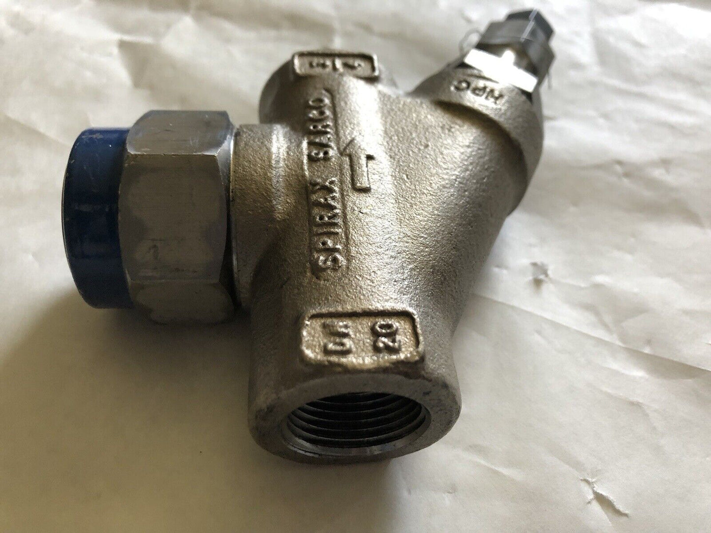 Spirax Sarco Td42h W/ Blowdown Valve Thermodynamic 3/4” Steel Steam Trap,Bk