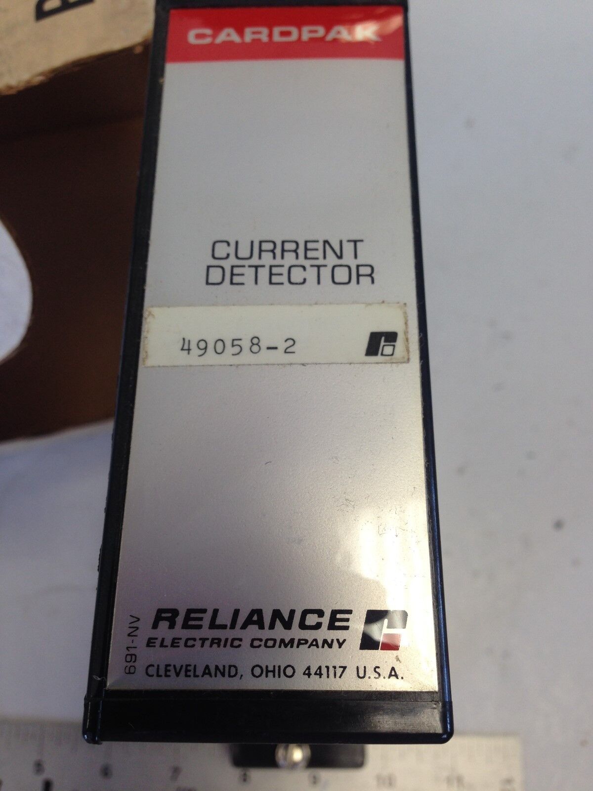 Reliance Electric 49058-2 Current Detector Cardpak,Reliance 0-49058-2,Sf