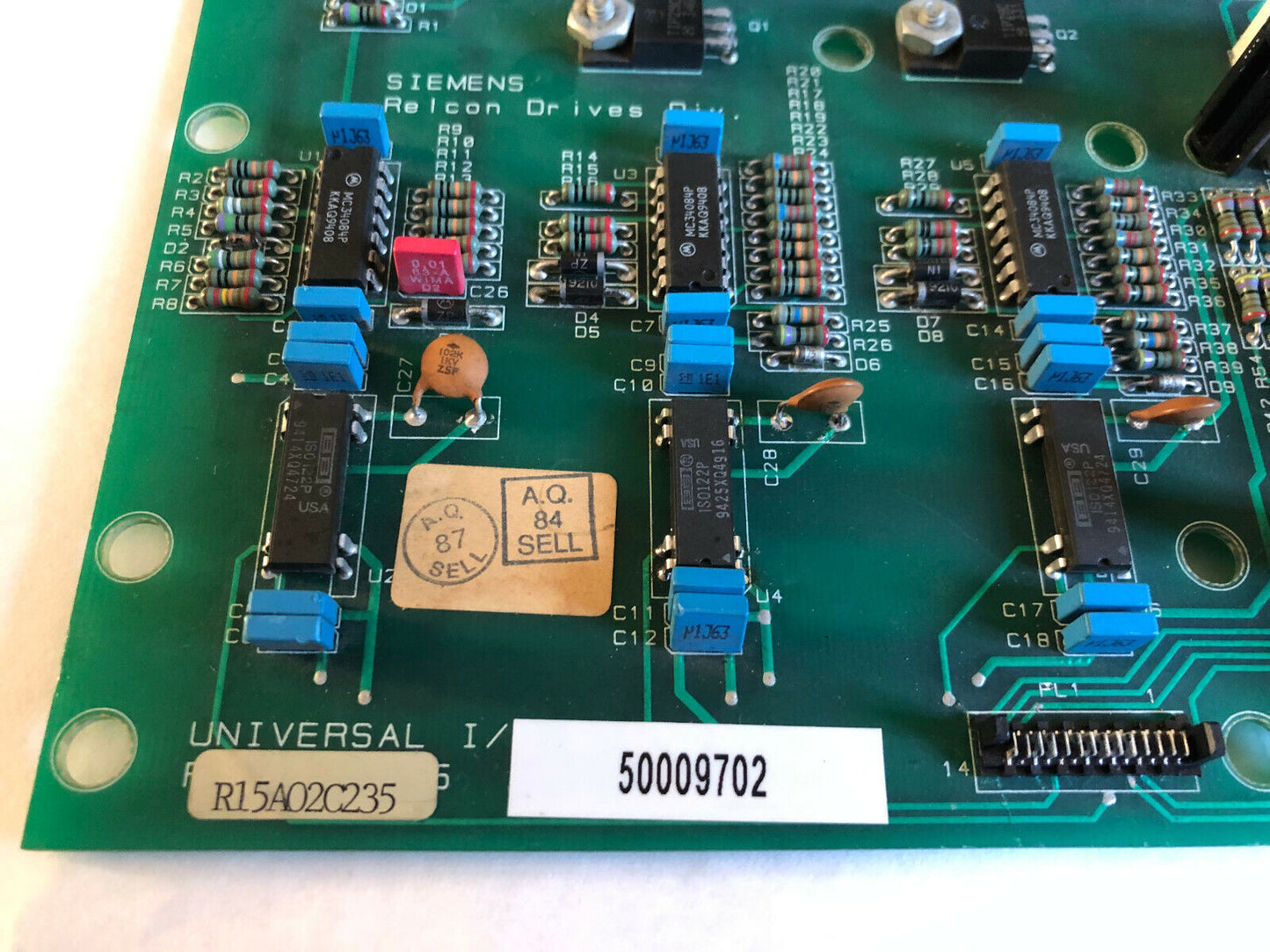 Siemens R15a02c235 Universal I/O Board R70a01-235,Relcon Drive R15ao2c235,Fj