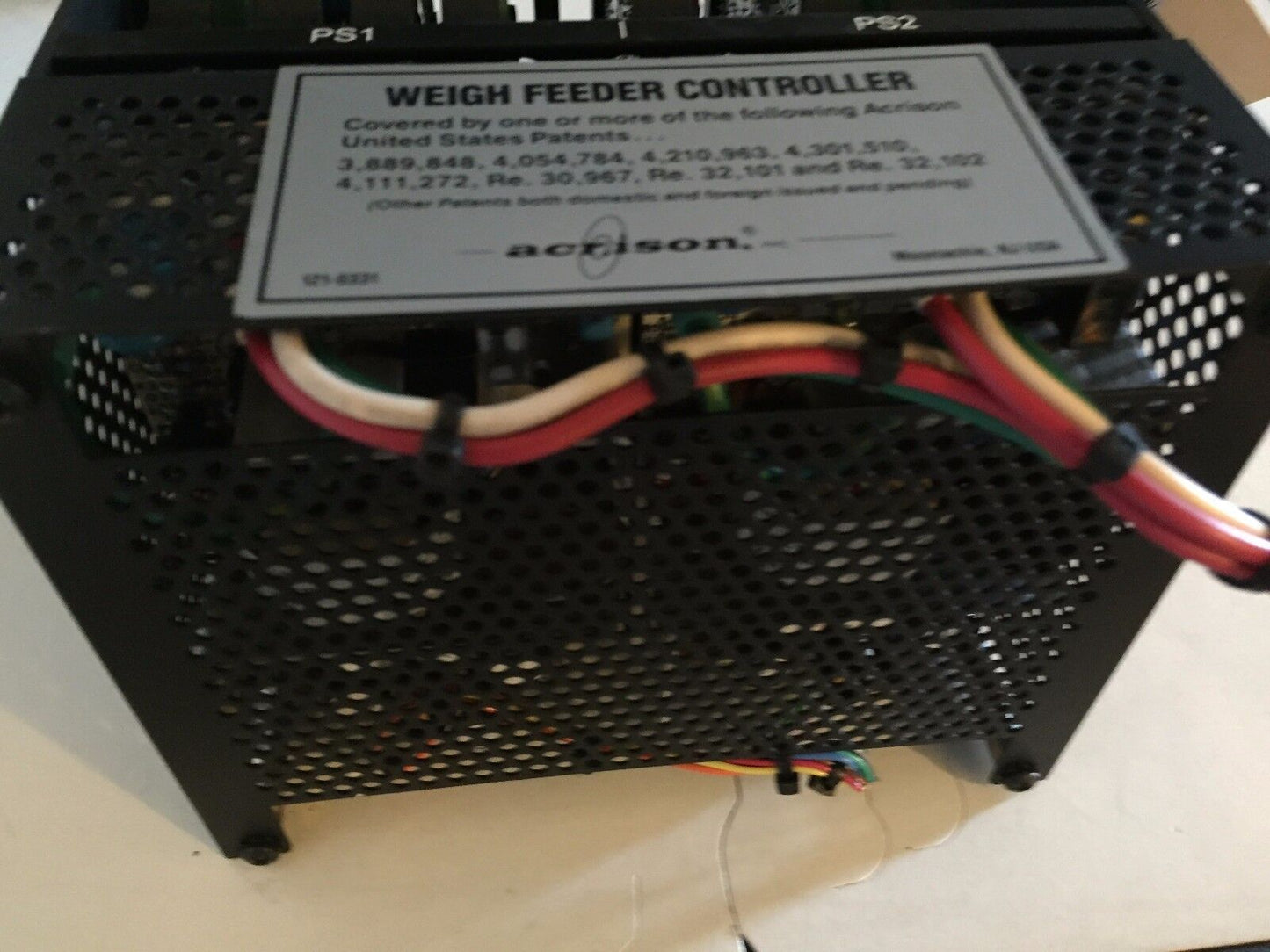 Acrison 115-0932,Net,Pnt,1-Aout-2,1-Cpu-2 Weight Feed Controller Rack,Ch