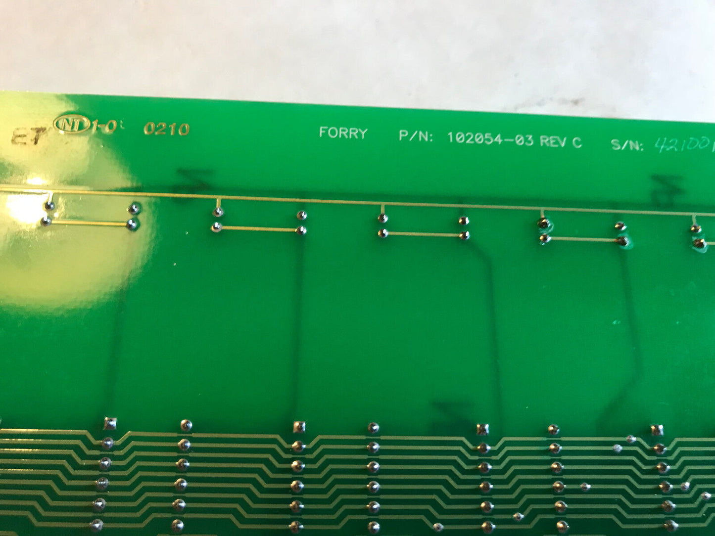 Forry Avc 6000 Display Card Pcb Pn 102054 Rev B 102054-03 Rev C,Ad