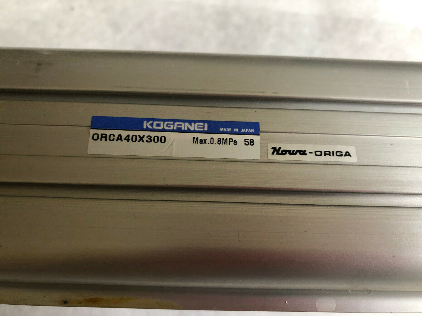 New Koganei Orca40x300 Pneumatic Linear Actuator,Orca40x300-L-C1,300Mm Travel,En