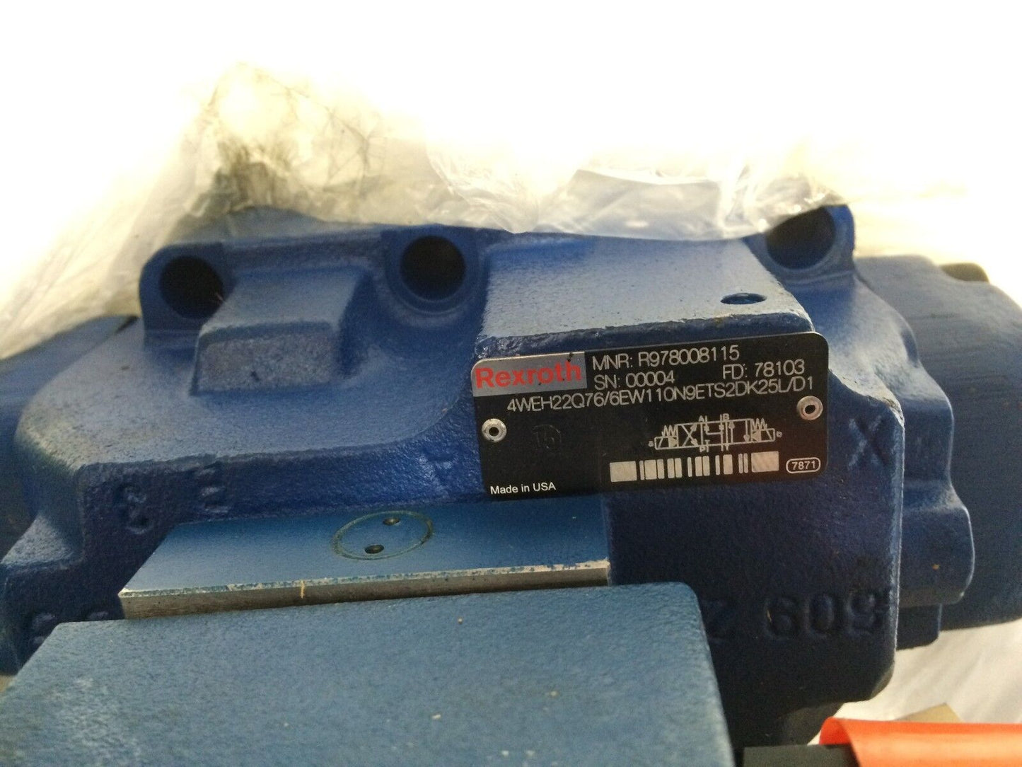 New Rexroth R900904406,Z2fs 6-2-44/1Q, Valve,R978008115,4We6j62/Ew110n9dk25l,Az