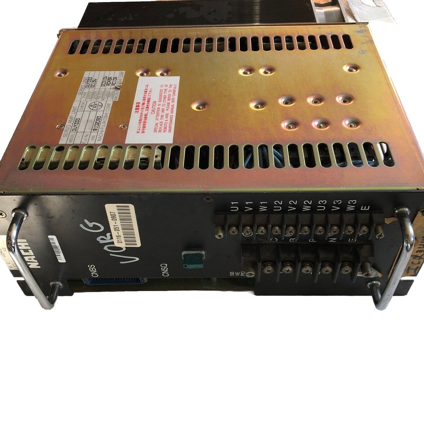 Nachi Fujikoshi Duy333,Vorg-35,Icr34426,9102093,Duy 333,Dc15v Servo Unit,Av