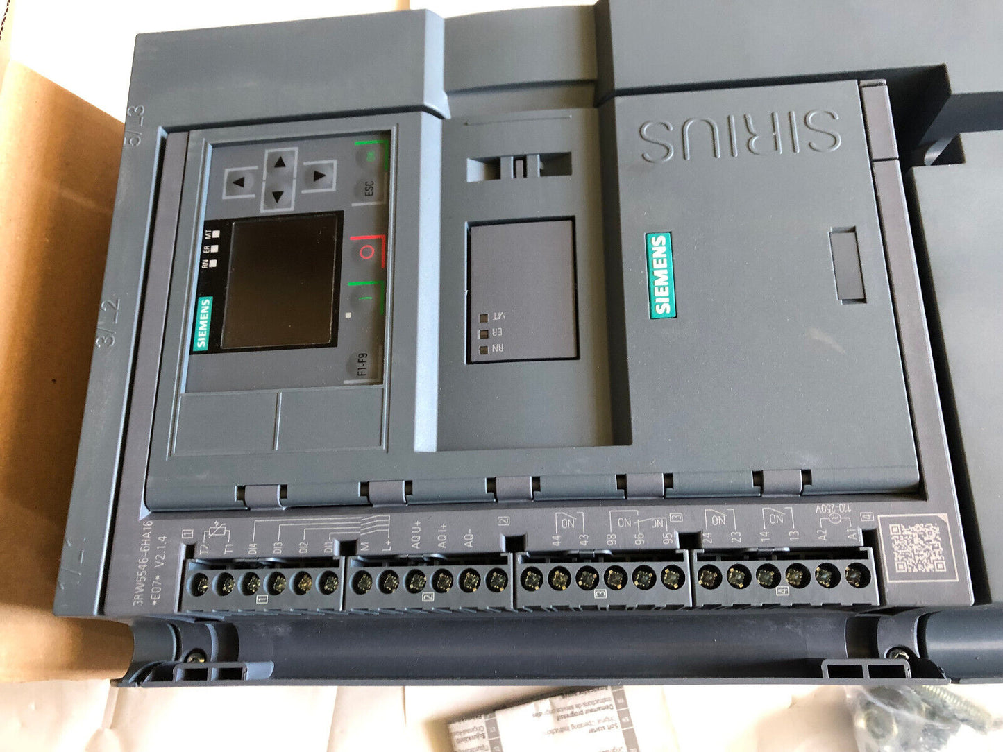 New Siemens 3Rw5546-6Ha16 Soft Starter Unit,Siemens 3Rw5546 6Ha16,Aa