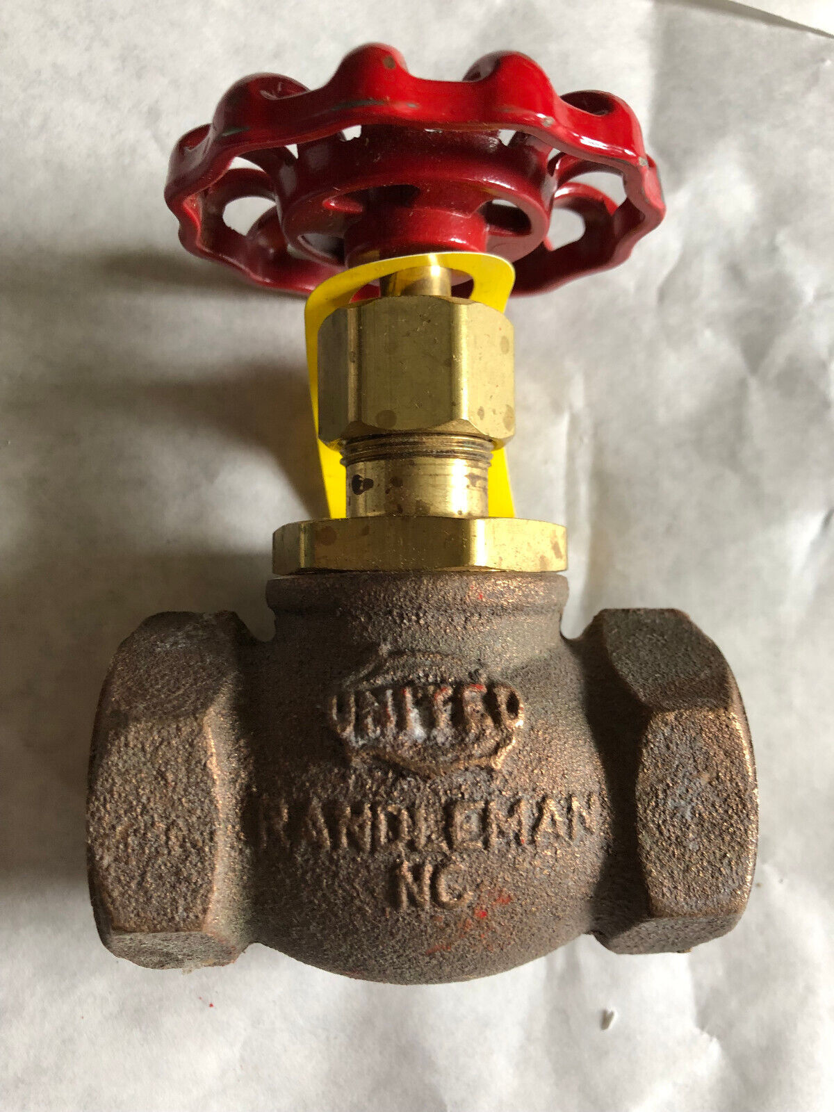 New 1" Npt United Randleman 125Sul Globe Valve,Sweat Stop Valve 125 Wsp 200,Aj