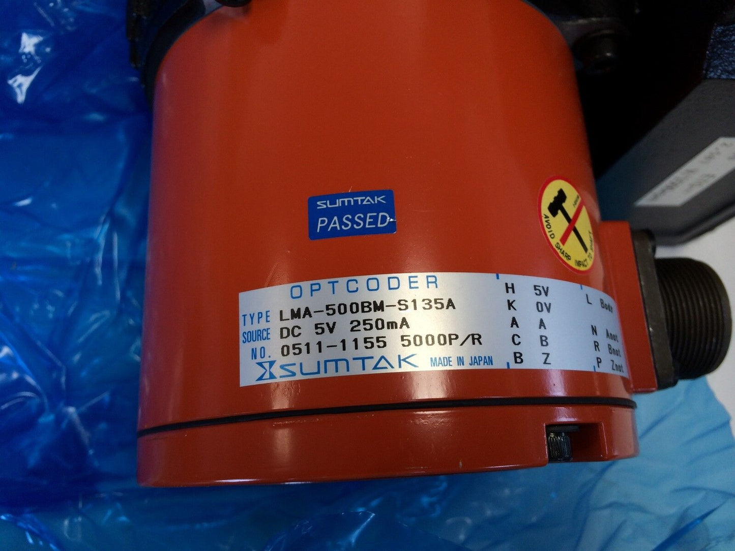Sanyo Denki 20Bm040hxpt4 Bl-Super Servo Motor,Lma-500Bm-S135a, 20Bm04ohxpt4,Fg