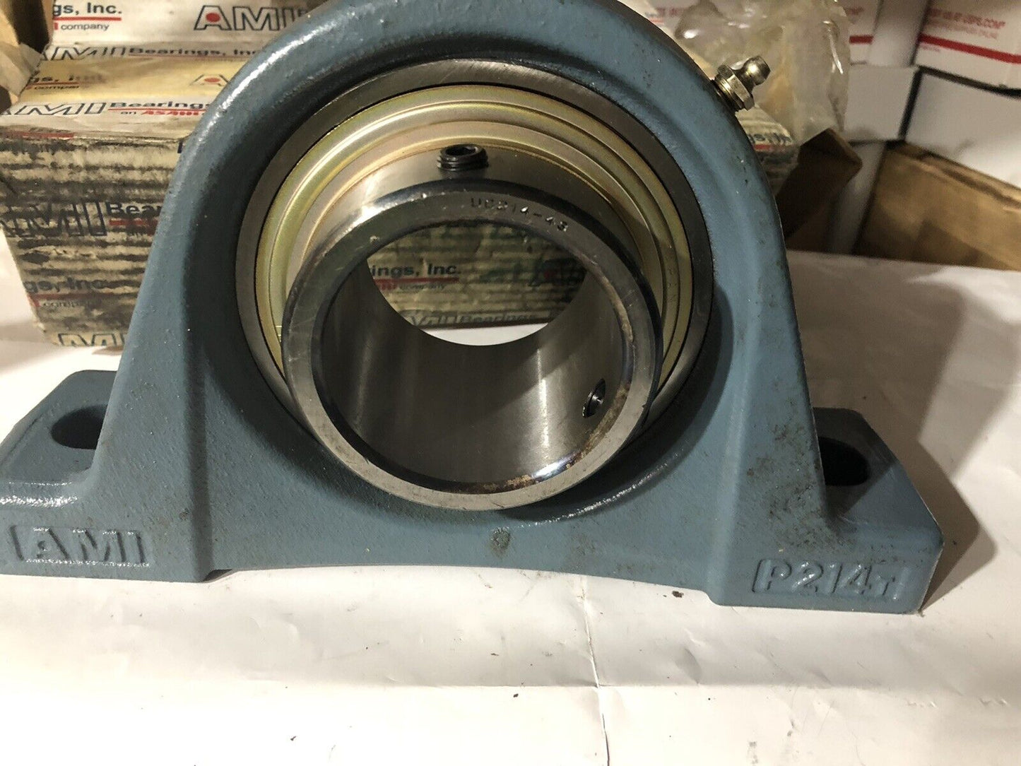 Ami Bearings Ucp214-43C4hr5,Uc214-43 Block Bearing,2-11/16" Bore P214t,P214,To