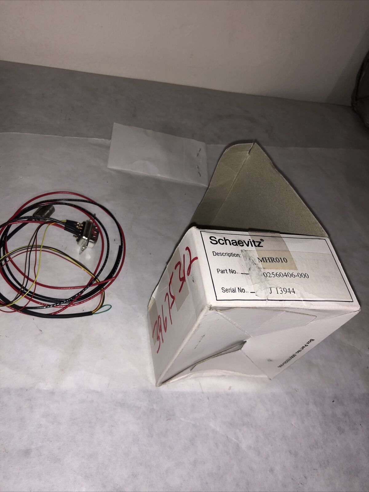 New Schaevitz Mhr010,02560406-000 Sensor/Transducer,Fg