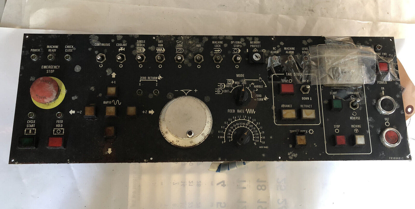 Fanuc A860-0201-T001 Pulse Generator Control, With Panel F93004012,Dk