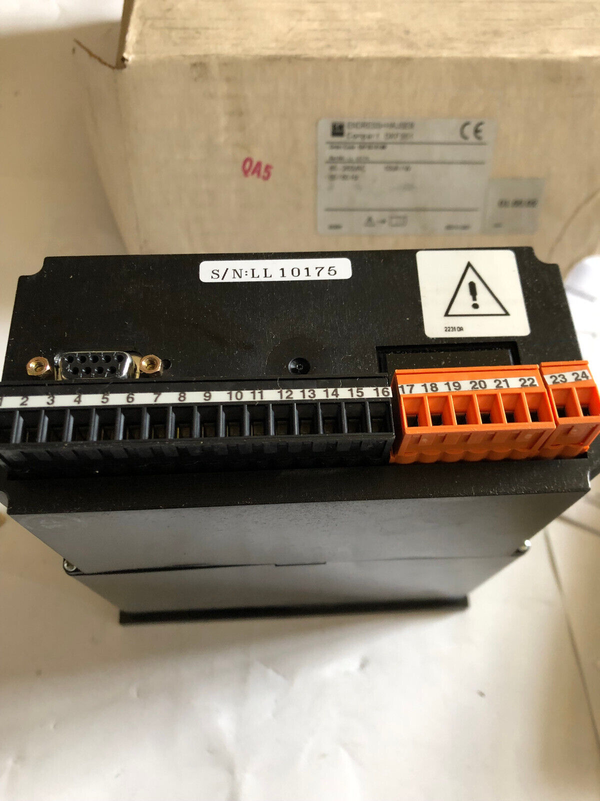New Endress+Hauser Compart Dxf351 Single Channel Flow Computer,E+H Dxf 351,Ac