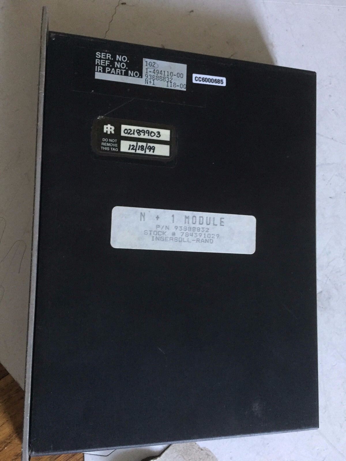 Ingersoll-Rand 93888832 N+1 Module Ingersoll Rand,Ad